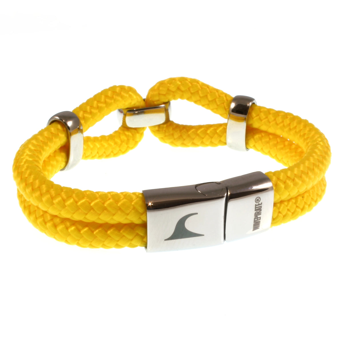 Damen-Segeltau-armband-roma-gelb-geflochten-Edelstahlverschluss-hinten-wavepirate-shop-st