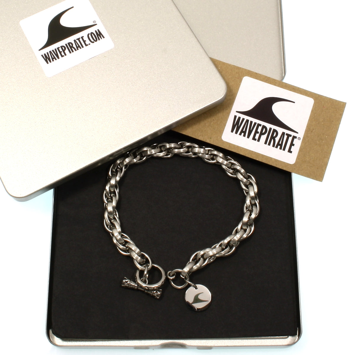 Edelstahlarmband-Herren-sling-silber-Knebelverschluss-verpackung-wavepirate-shop-es