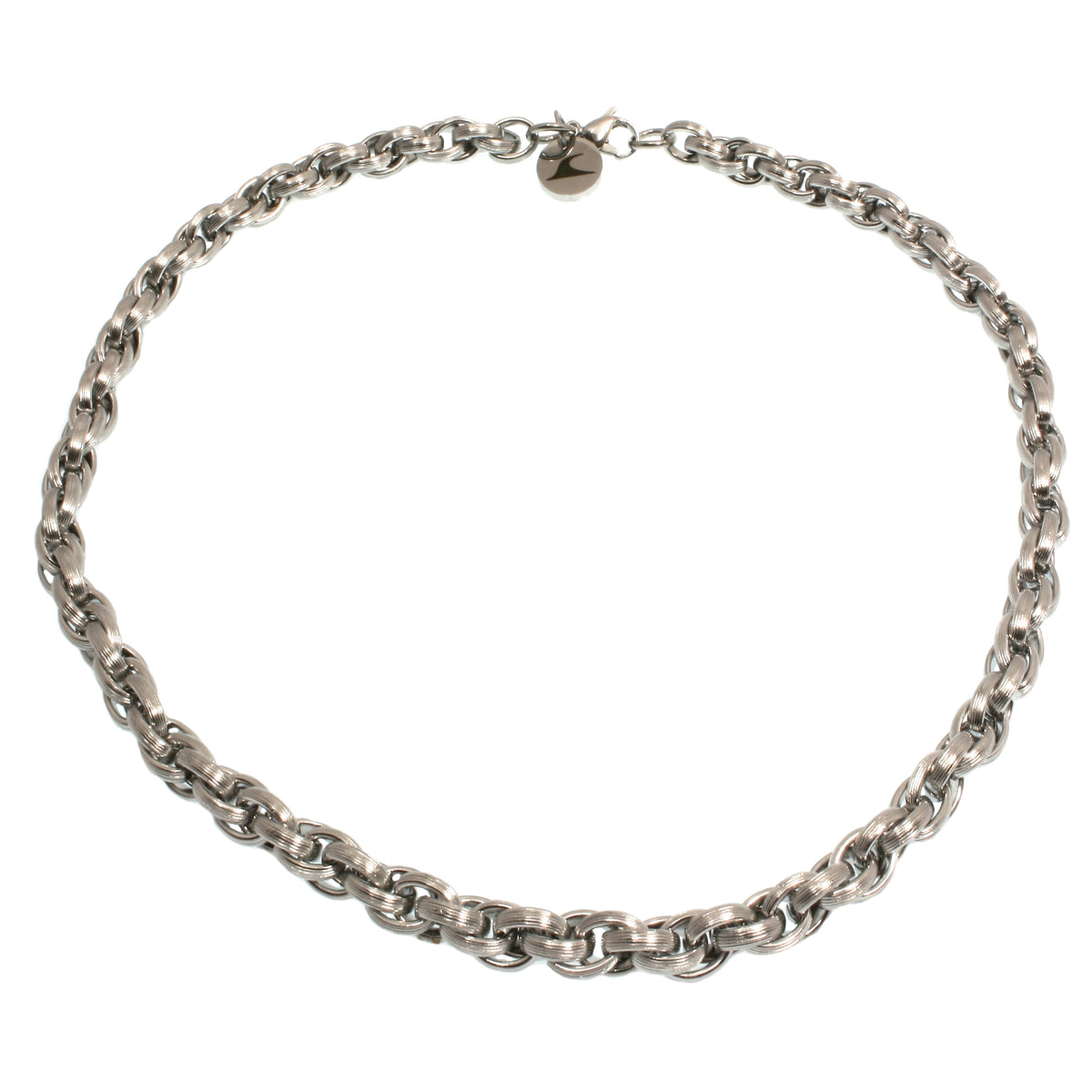 Edelstahlhalskette-Herren-sling-silber-Karabinerverschluss-wavepirate-shop-es