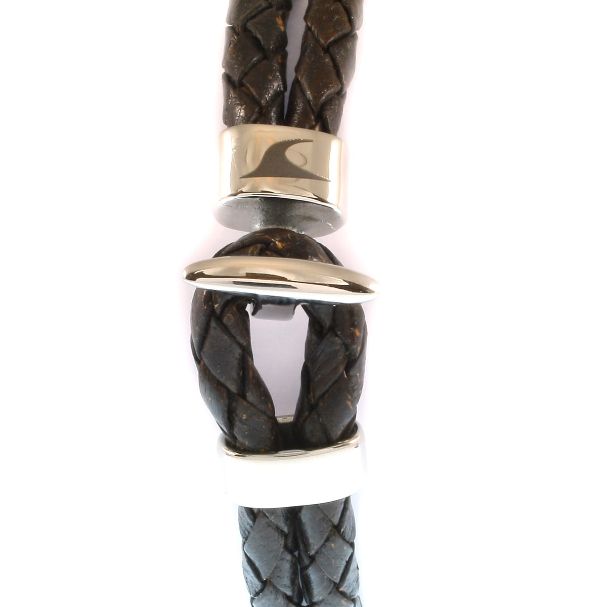 Herren-Leder-Armband-Aruba-braun-geflochten-Edelstahlverschluss-hinten-wavepirate-shop-f