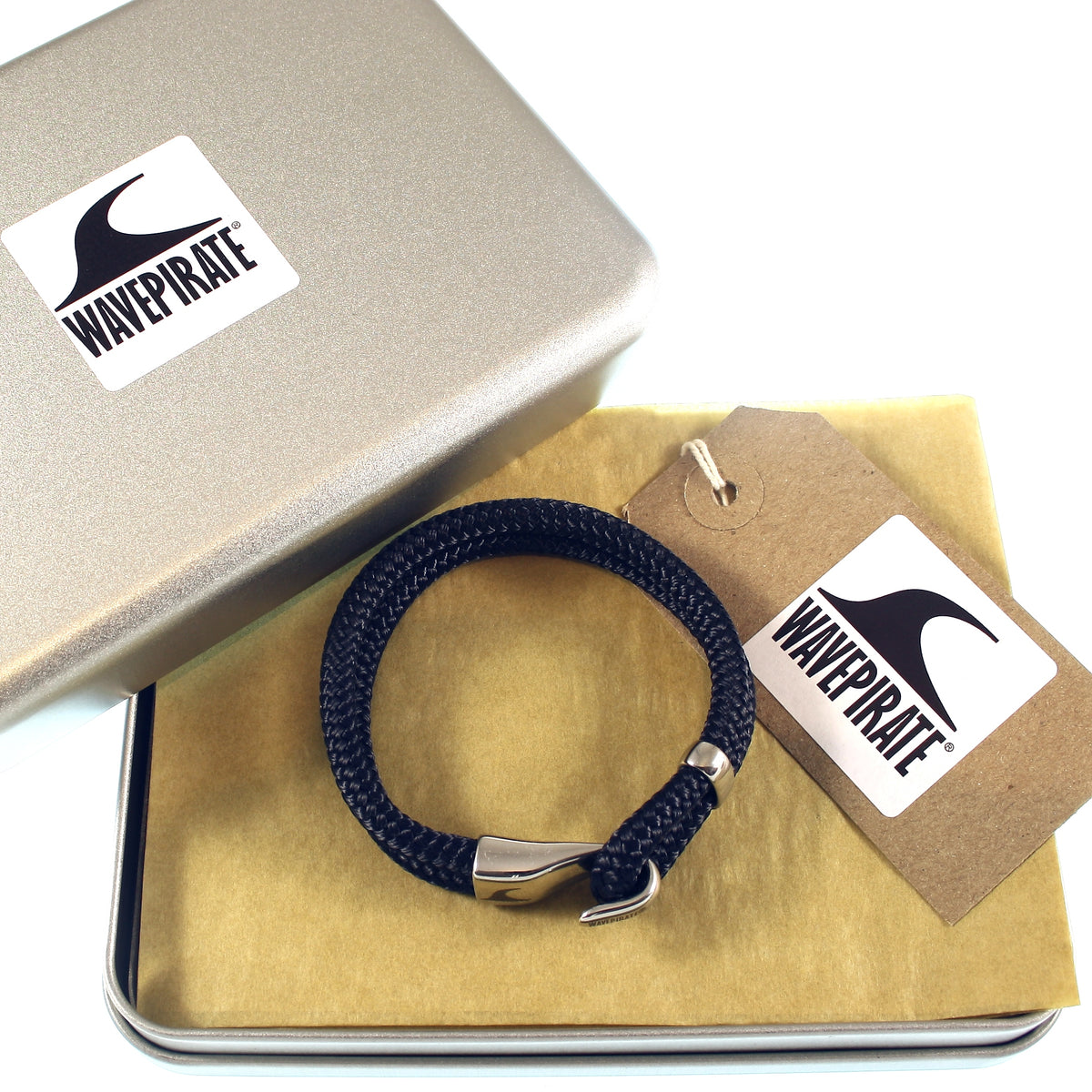 Herren-Segeltau-Armband-Peak-nachtblau-geflochten-Edelstahlverschluss-geschenkverpackung-wavepirate-shop-st
