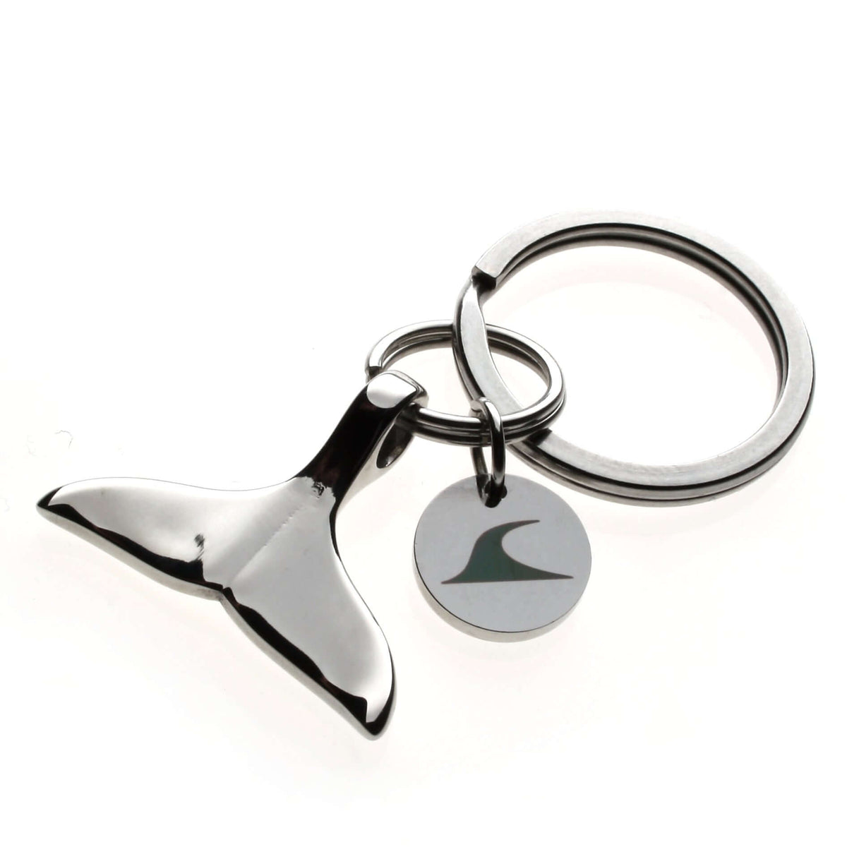 Herren-edelstahl-schluesselanhaenger-damen-moby-wal-silber-kurz-vorn-wavepirate-shop-kces