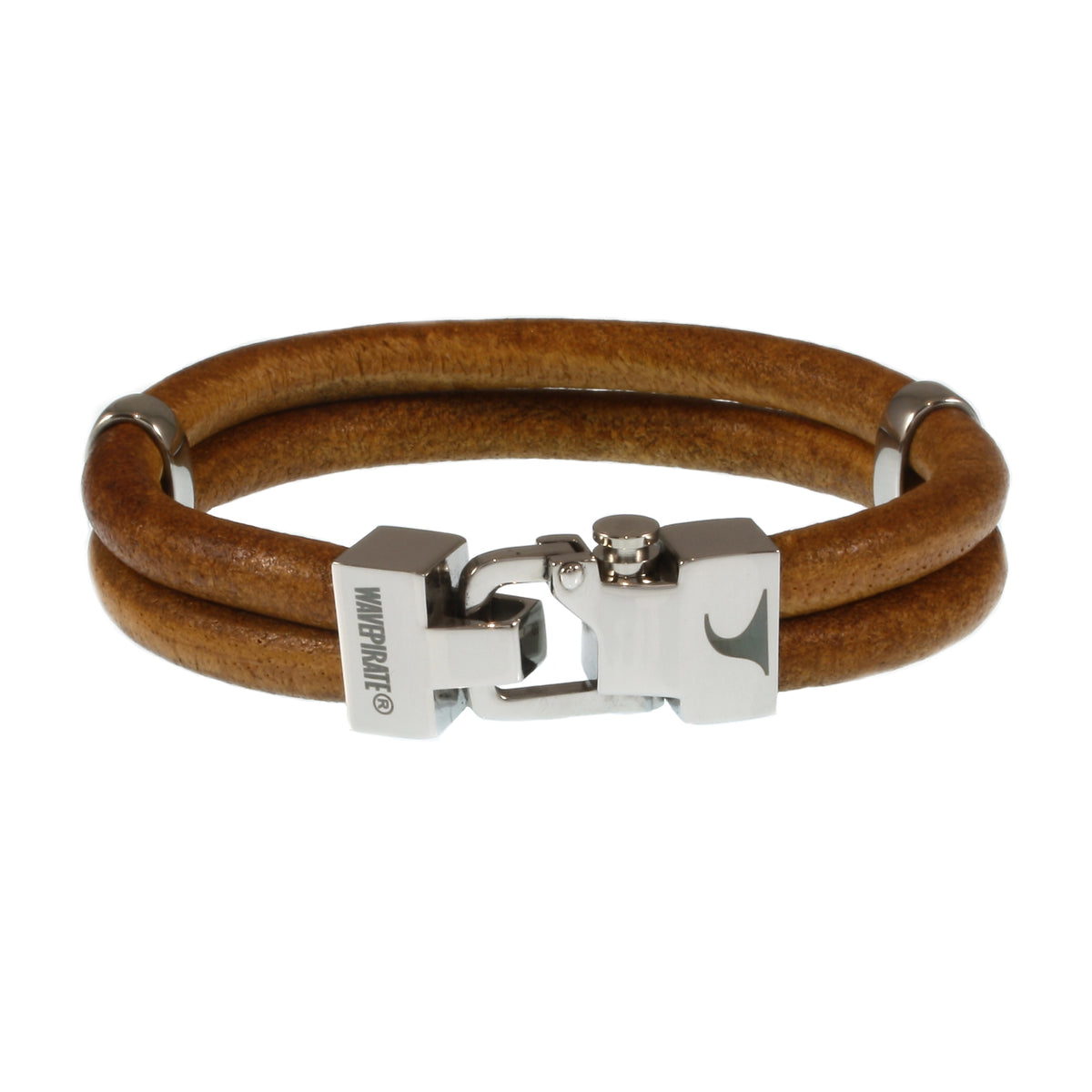 Leder-Armband-Herren-Turn-cognac-massiv-Edelstahlverschluss-vorn-wavepirate-shop-r