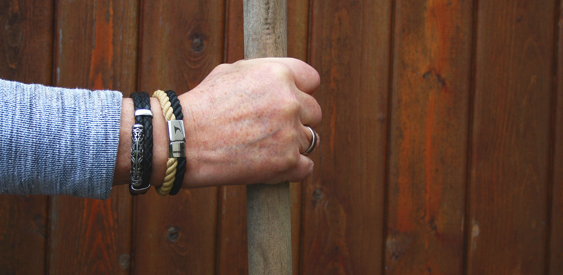 Lederarmband-Segeltauarmband-Edelstahlarmband-herren-damen-Wavepirate-handgefertigt-handmade-hamburg