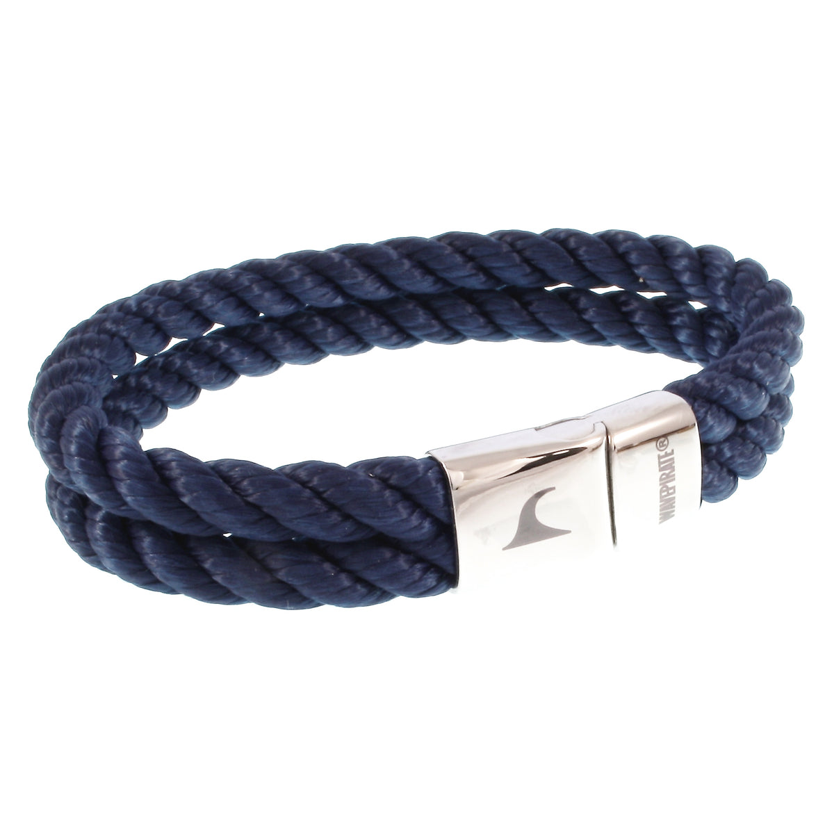 Segeltau-Armband-Herren-Damen-Tarifa-koenigsblau-geflochten-Kordel-Edelstahlverschluss-vorn-wavepirate-shop-k