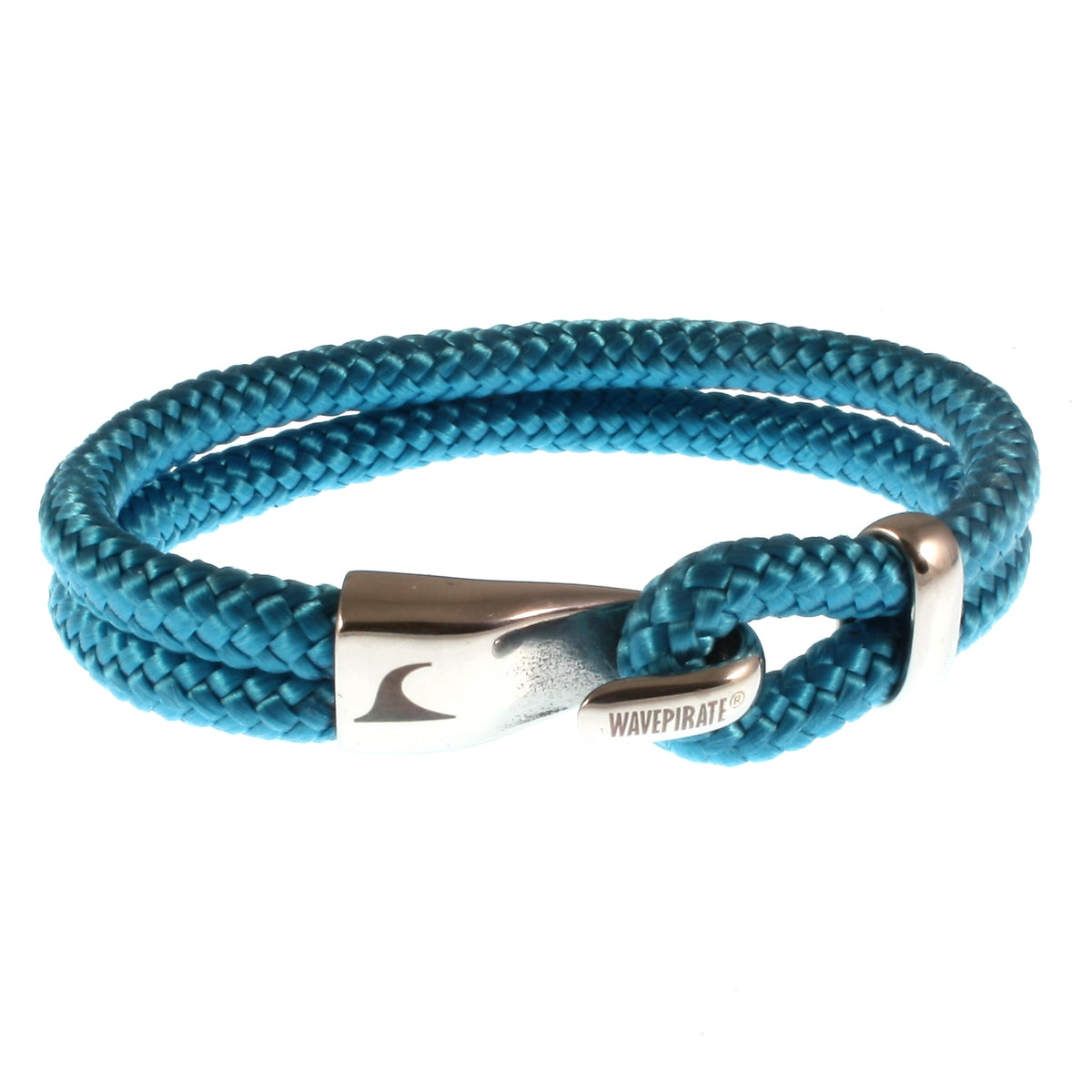 Segeltau-Armband-Herren-damen-Peak-blau-geflochten-Edelstahlverschluss-vorn-wavepirate-shop-st