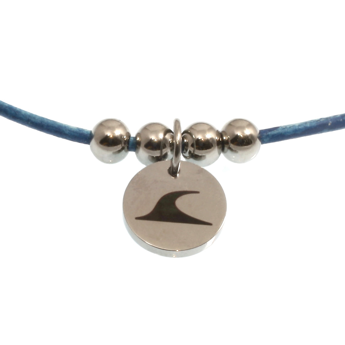 leder-halskette-Herren-damen-aloha-blau-silber-riemen-Edelstahlverschluss-detail-wavepirate-shop-rz