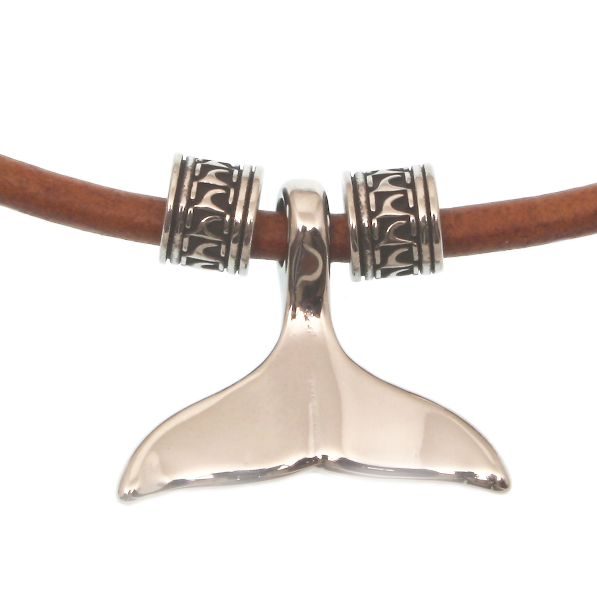 leder-halskette-Herren-damen-moby-wal-cognac-riemen-massiv-Edelstahlverschluss-walflosse-wavepirate-shop-r