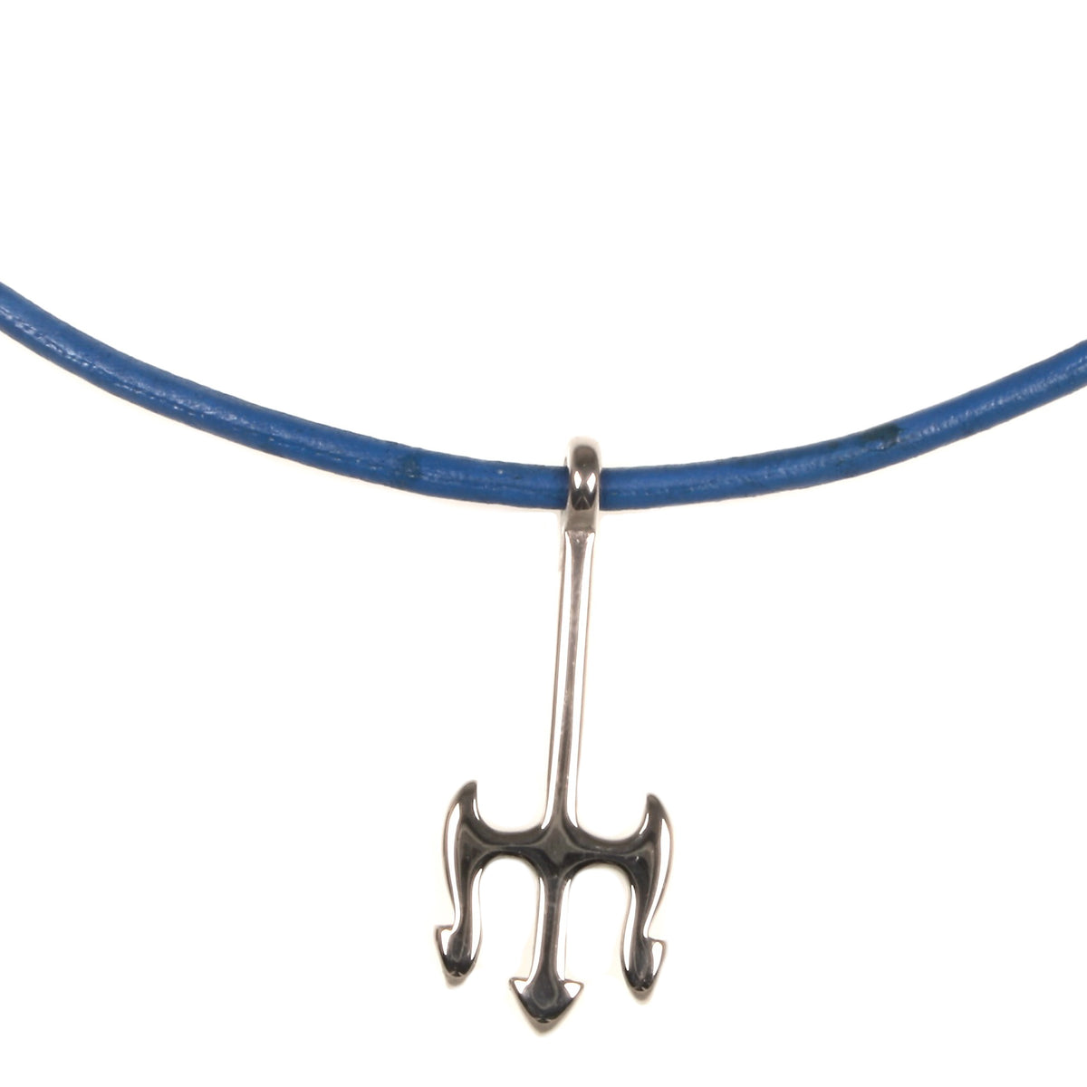 leder-halskette-Herren-damen-neptun-blau-riemen-massiv-Edelstahlverschluss-anhaenger-wavepirate-shop-r