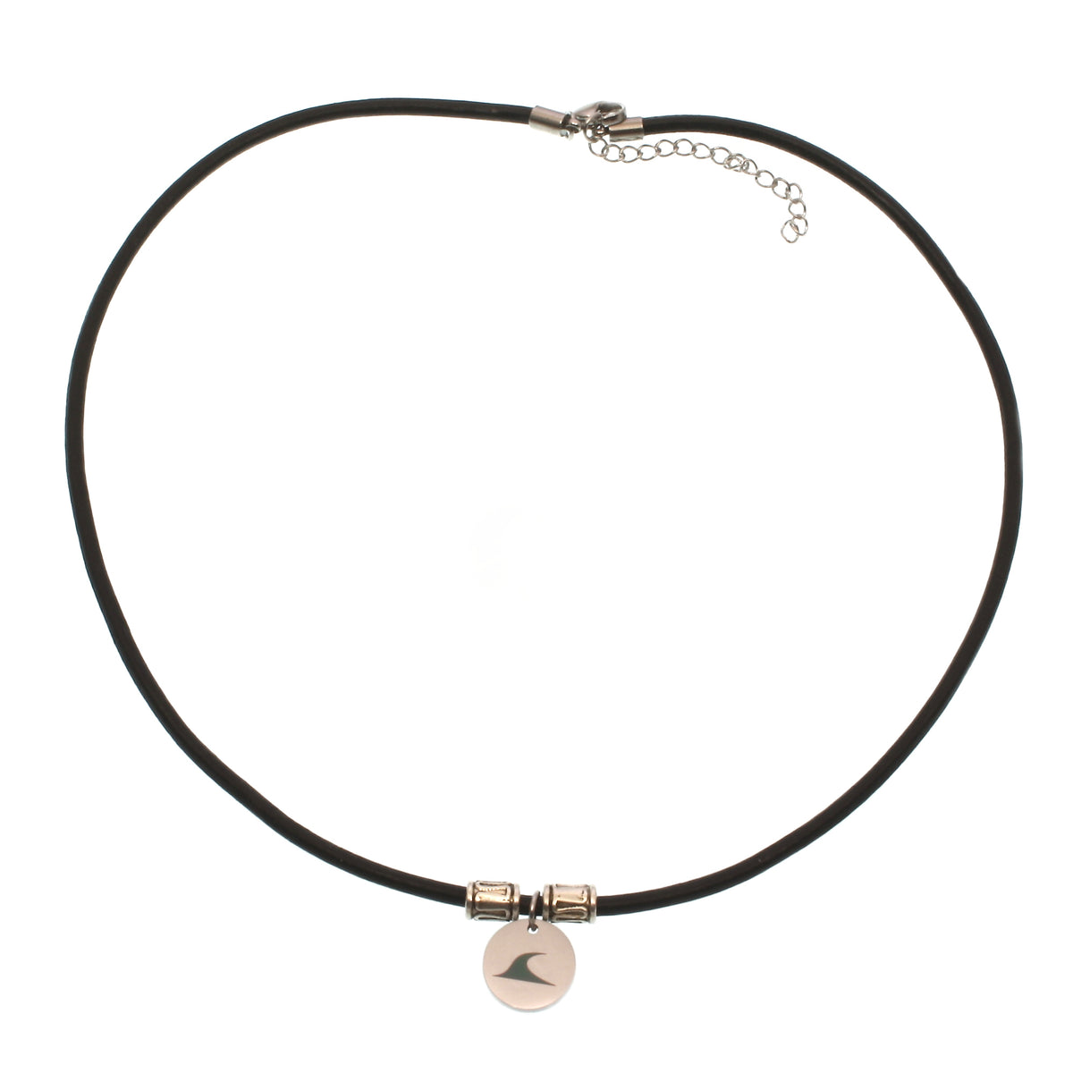 leder-halskette-Herren-damen-reef-schwarz-massiv-Edelstahlverschluss-ansicht-wavepirate-shop-r