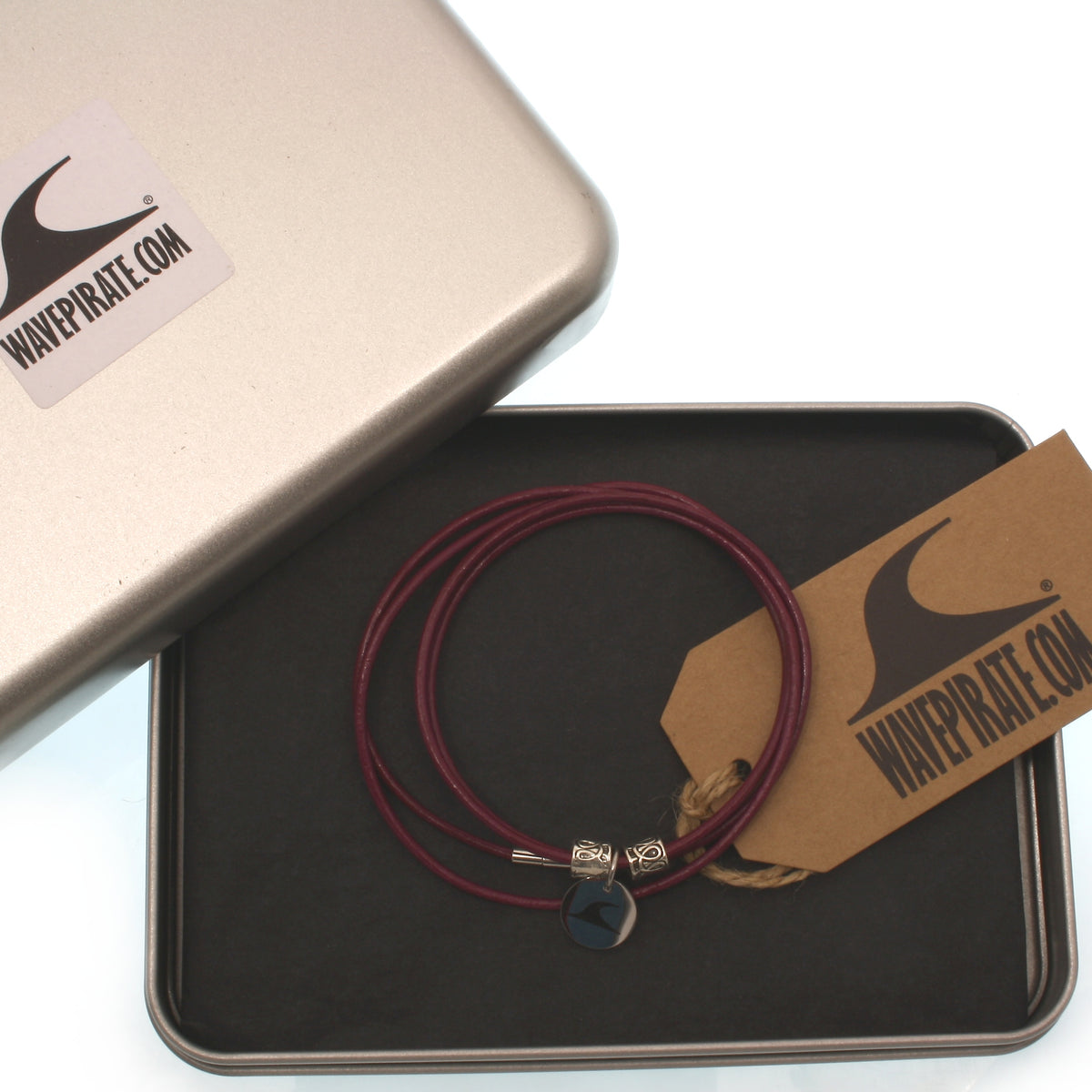 lederhalskette-Damen-herren-rondo-brombeer-verpackung-Edelstahlverschluss-wavepirate-shop-r