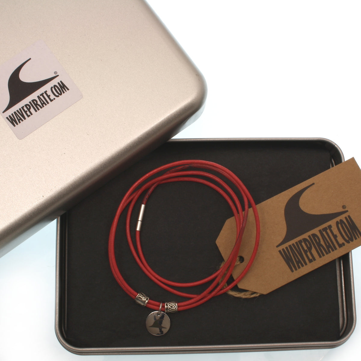 lederhalskette-Damen-rondo-himbeer-verpackung-Edelstahlverschluss-wavepirate-shop-r