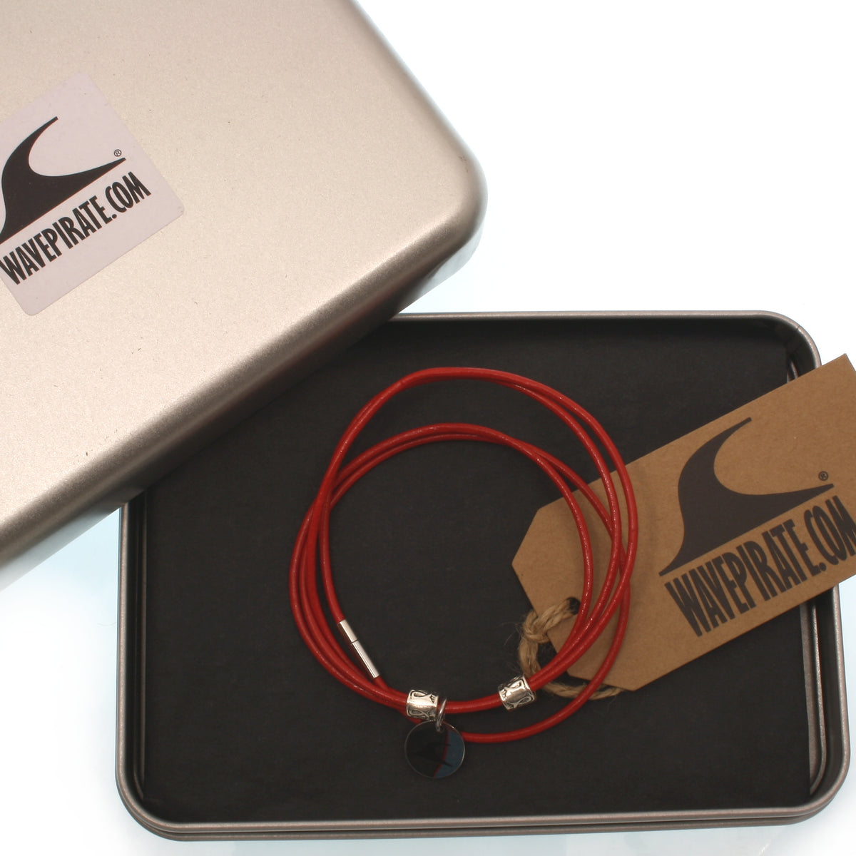 lederhalskette-Damen-rondo-rot-verpackung-Edelstahlverschluss-wavepirate-shop-r