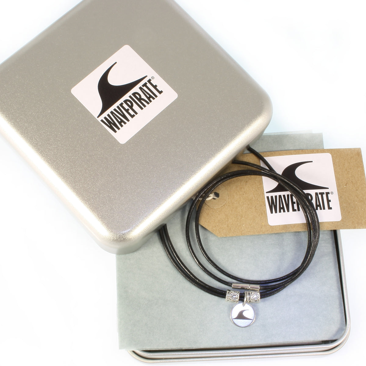 lederhalskette-herren-Damen-rondo-schwarz-verpackung-Edelstahlverschluss-wavepirate-shop-r