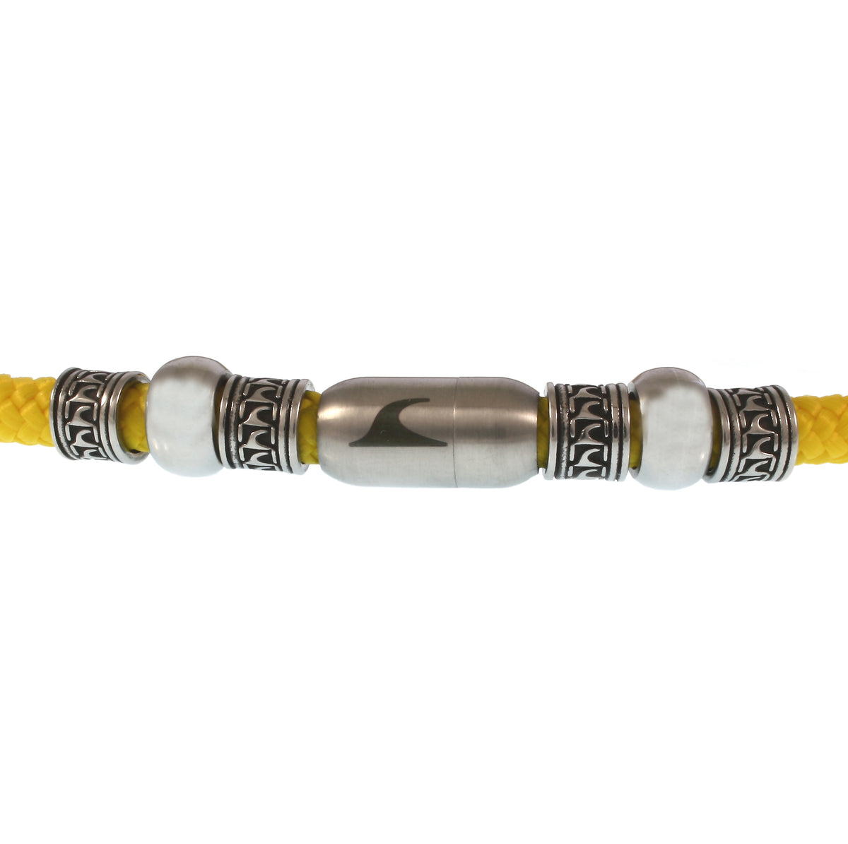 segeltau-halskette-Herren-damen-atoll-gelb-silber-geflochten-Edelstahlverschluss-detail-wavepirate-shop-st