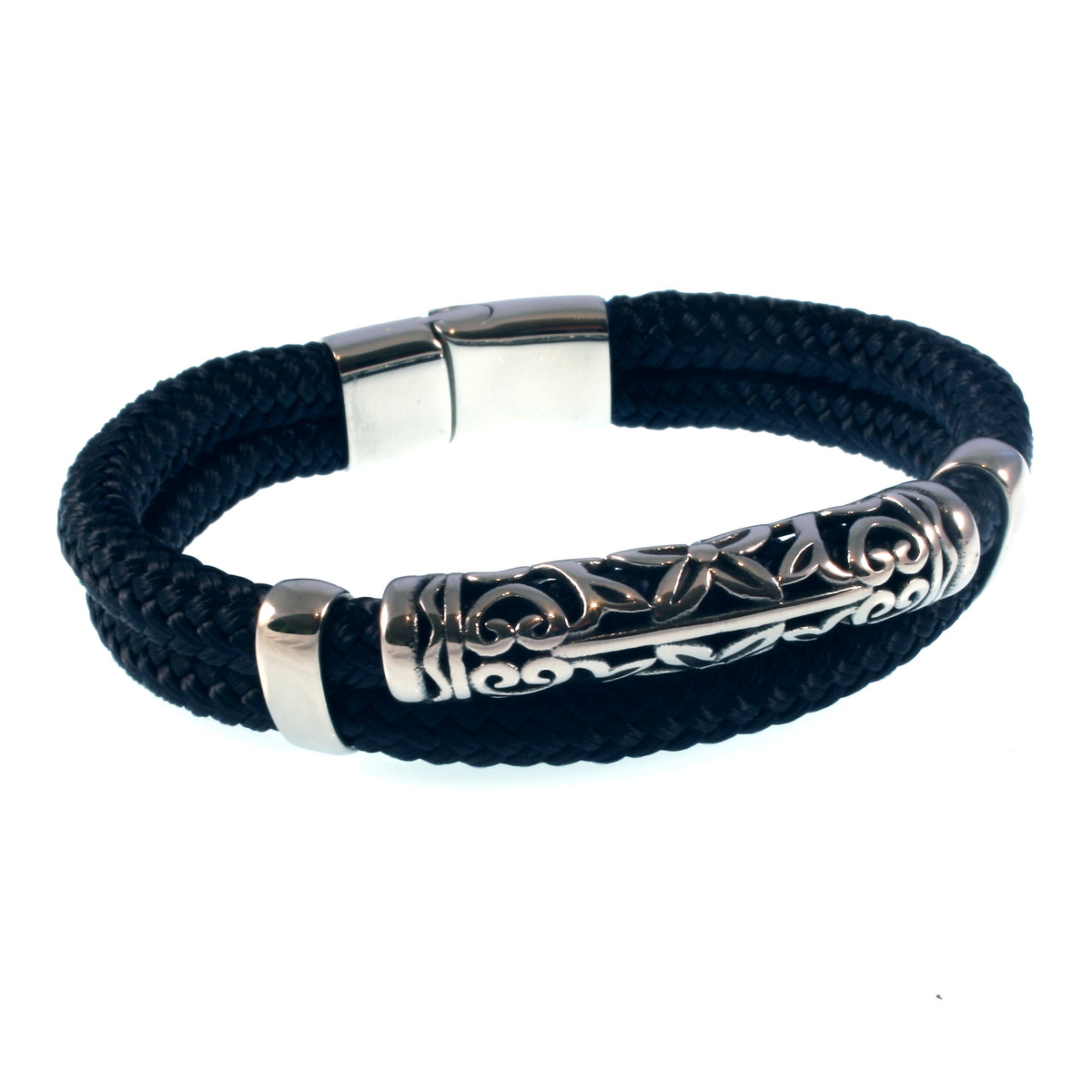 segeltauarmband-herren-marine-blau-xo-geflochten-Edelstahlverschluss-vorn-wavepirate-shop-st