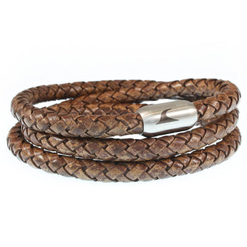 WAVEPIRATE Armbänder STORM Leder und Segeltau