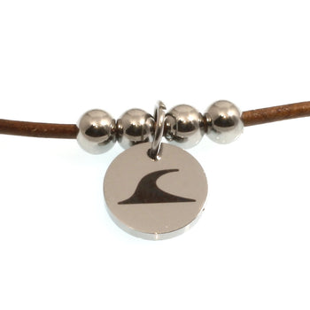 WAVEPIRATE Halsketten ALOHA Leder und Edelstahl