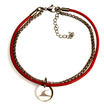 WAVEPIRATE Armbänder LOOP Leder und Edelstahl