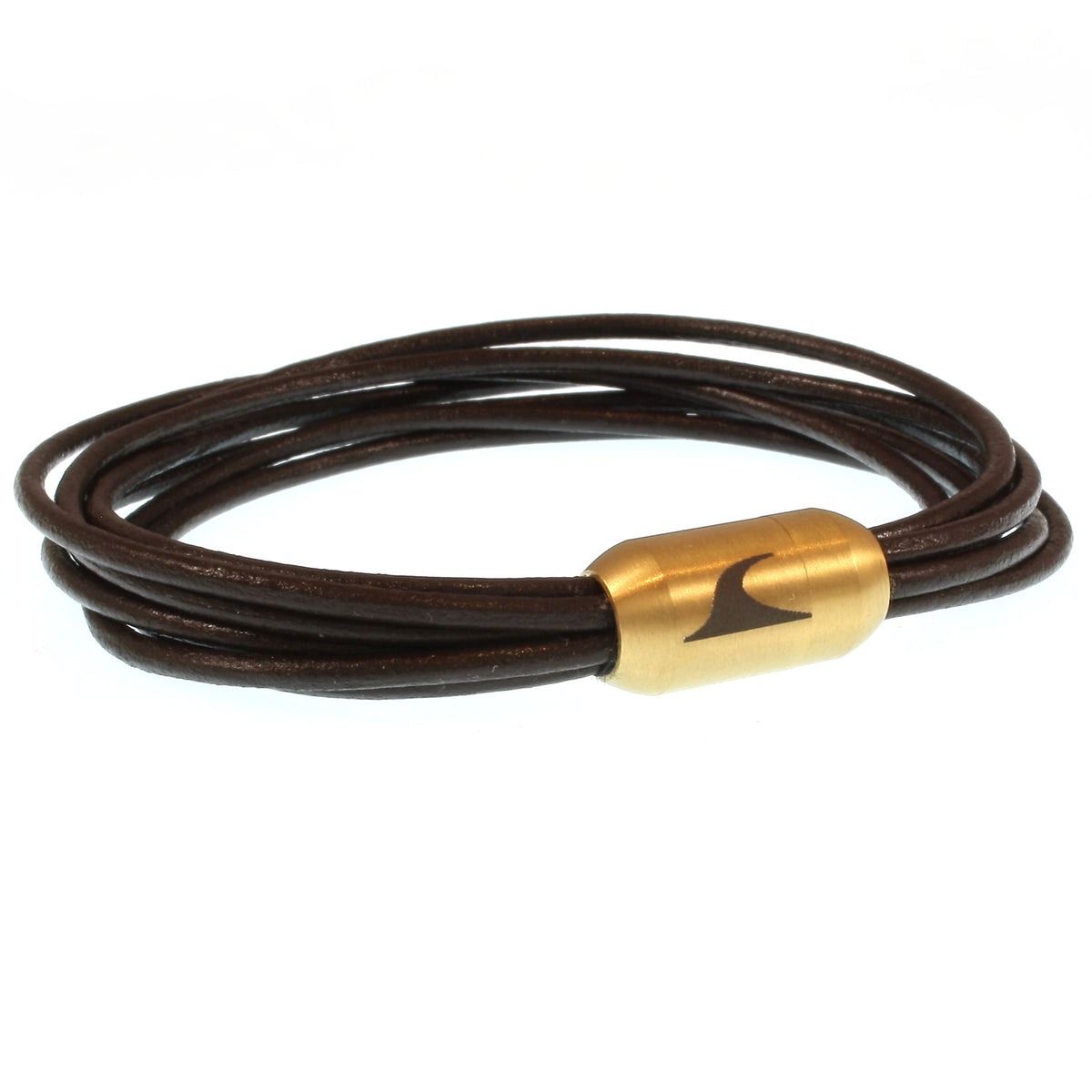 Damen-Leder-armband-fem-braun-gold-Edelstahlverschluss-vorn-wavepirate-shop-r