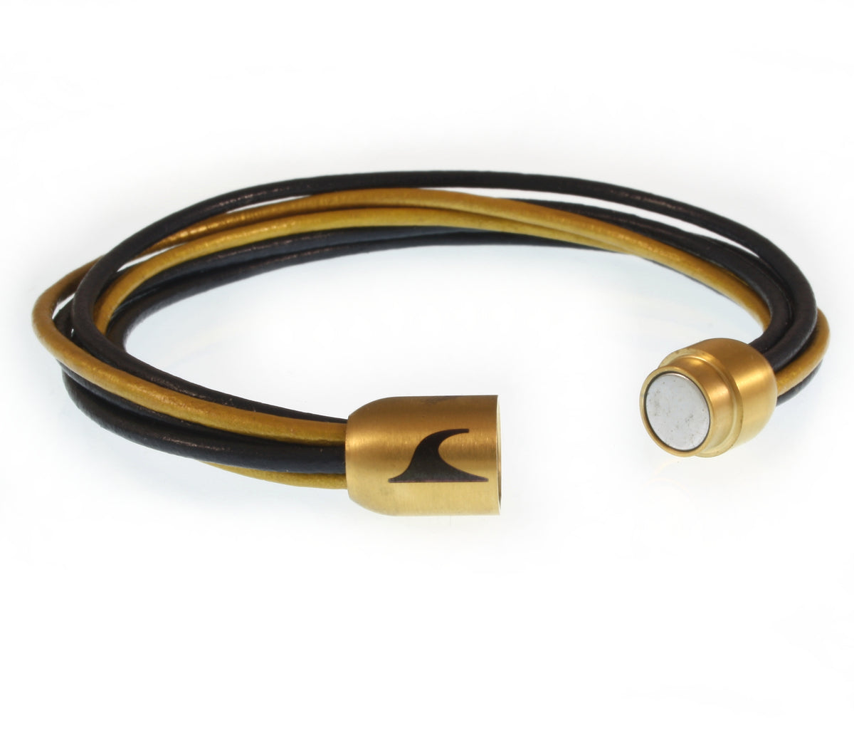 Damen-Leder-armband-fem-marine-gold-Edelstahlverschluss-offen-wavepirate-shop-r