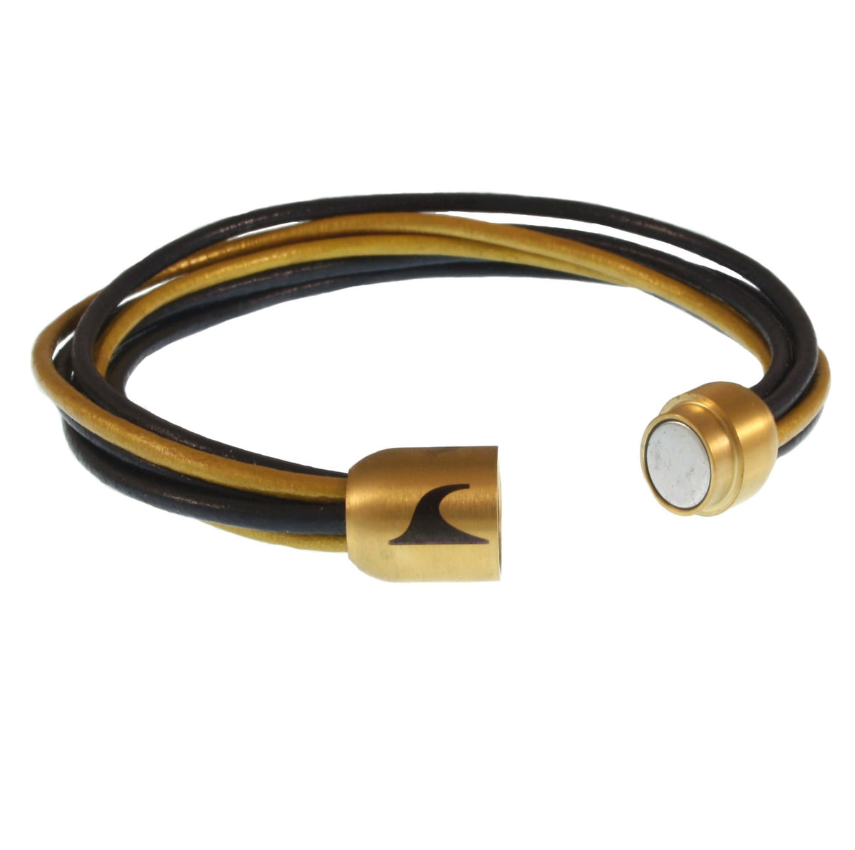 Damen-Leder-armband-fem-marine-gold-Edelstahlverschluss-offen-wavepirate-shop-r