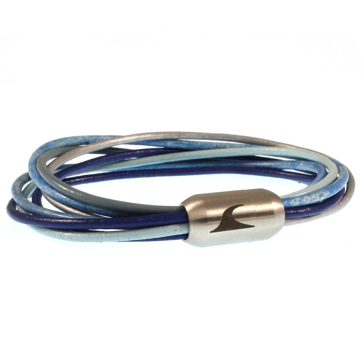 Damen-Leder-armband-fem-ocean-marine-blau-hellblau-multicolor-silber-Edelstahlverschluss-vorn-wavepirate-shop-r