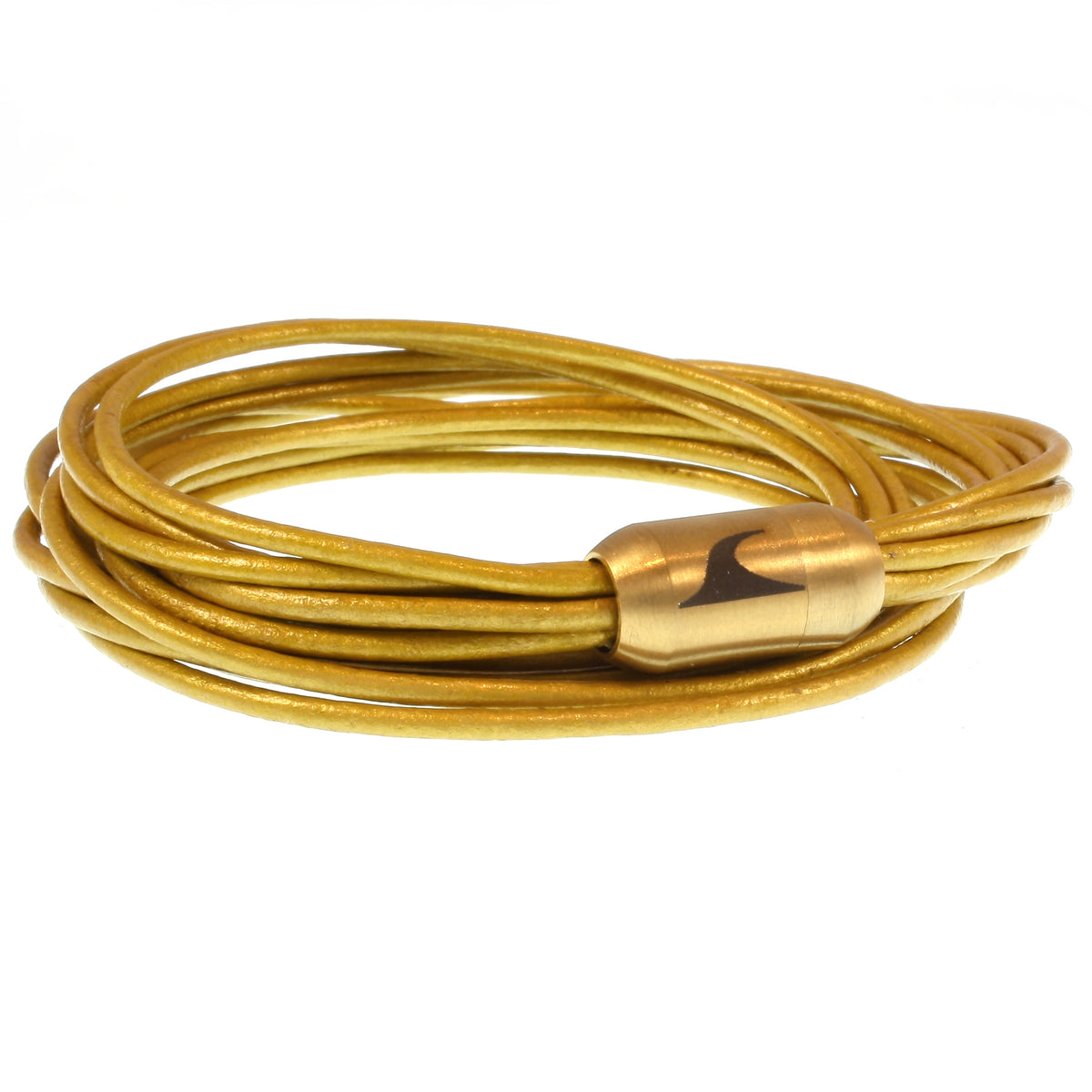 Damen-Leder-armband-fem2-gold-Edelstahlverschluss-vorn-wavepirate-shop-r