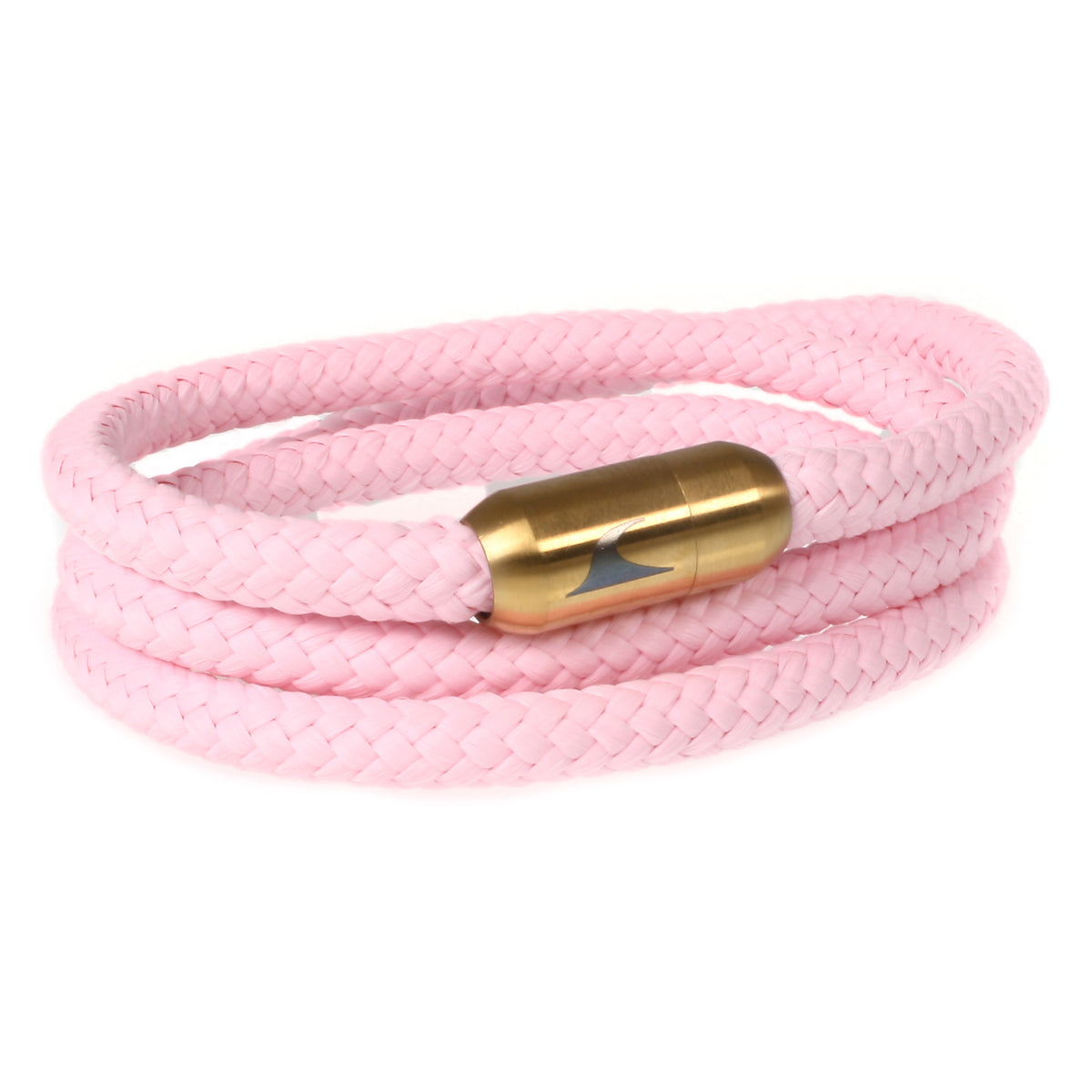 Damen-Segeltau-Armband-Storm-rosa-gold-geflochten-Edelstahlverschluss-vorn-wavepirate-shop-st