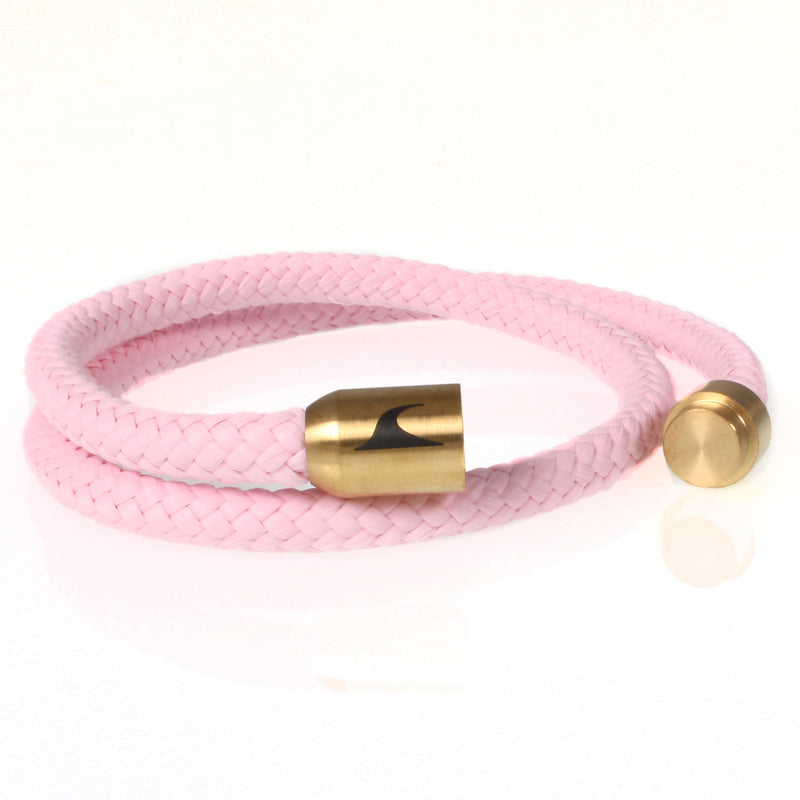 Damen-Segeltau-Armband-damen-hawaii-rosa-gold-Edelstahlverschluss-offen-wavepirate-shop