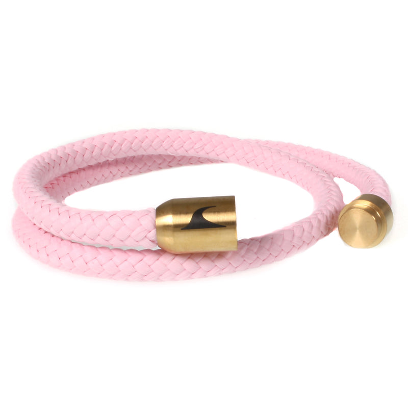 Damen-Segeltau-Armband-damen-hawaii-rosa-gold-Edelstahlverschluss-offen-wavepirate-shop-st