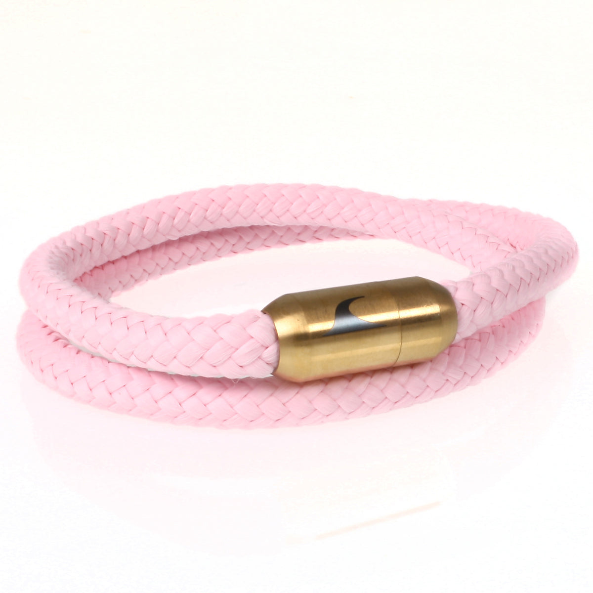 Damen-Segeltau-Armband-damen-hawaii-rosa-gold-Edelstahlverschluss-vorn-wavepirate-shop