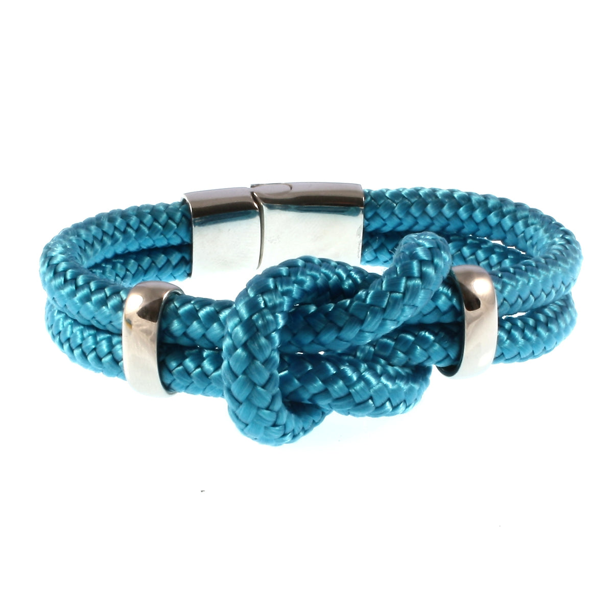 Damen-Segeltau-armband-pure-blau-silber-geflochten-Edelstahlverschluss-vorn-wavepirate-shop-st