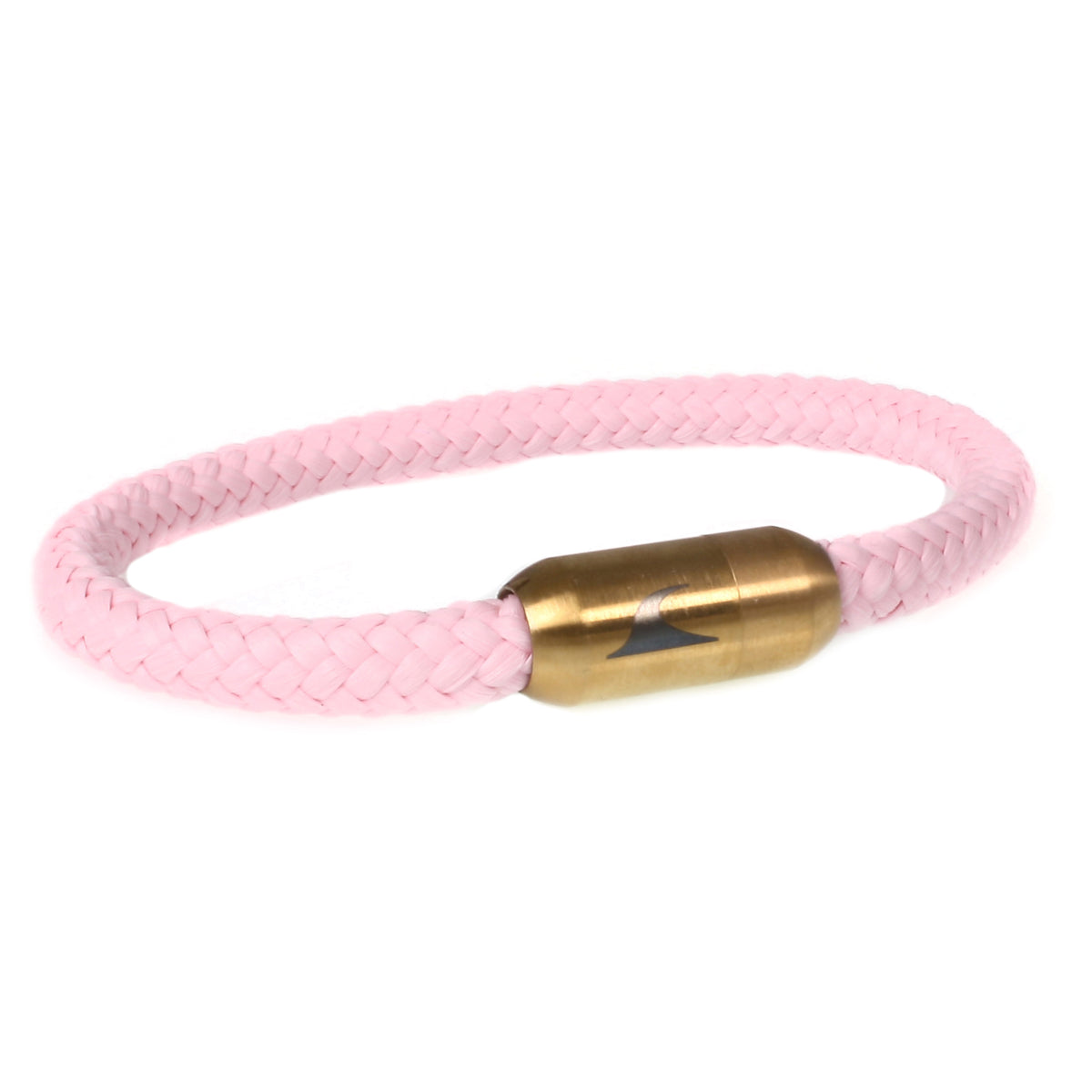 Damen-segeltau-armband-sylt-rosa-gold-geflochten-Edelstahlverschluss-vorn-wavepirate-shop-st