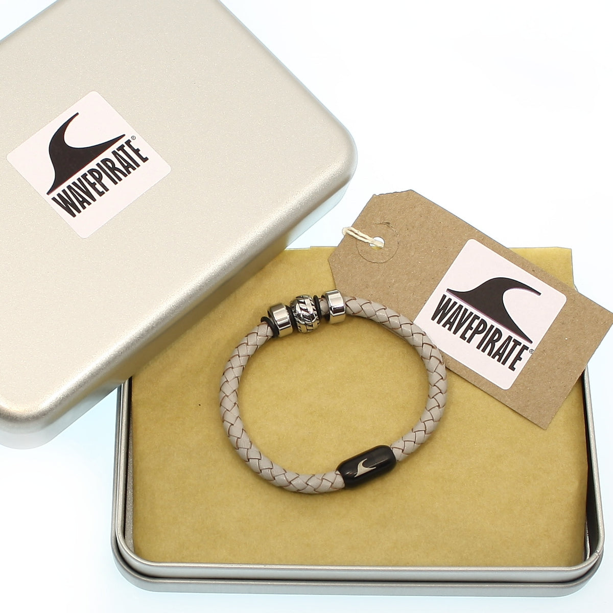 Herren-Leder-armband-steel-grau-schwarz-geflochten-Edelstahlverschluss-geschenkverpackung-wavepirate-shop-f