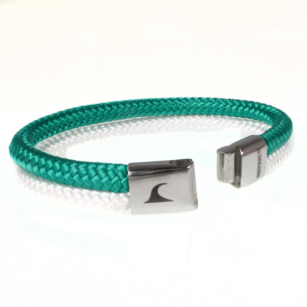 Segeltauarmband TARIFA ST Grün Weiß