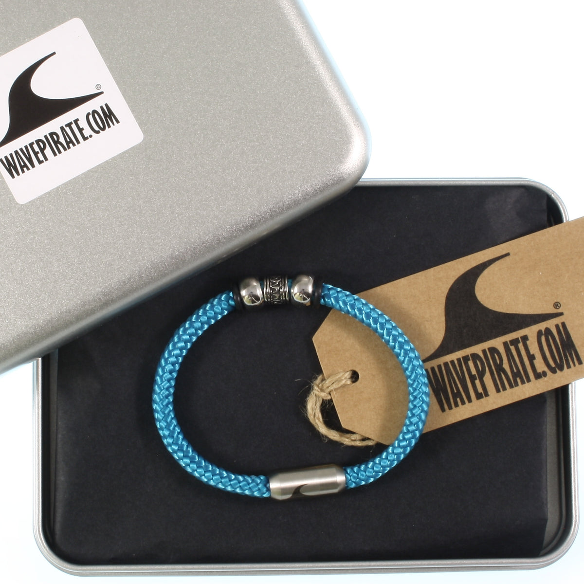 Herren-Segeltau-Armband-atoll-blau-geflochten-Edelstahlverschluss-geschenkverpackung-wavepirate-shop-st