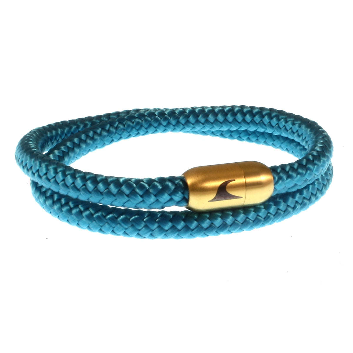 Herren-Segeltau-Armband-damen-hawaii-blau-gold-Edelstahlverschluss-vorn-wavepirate-shop-st