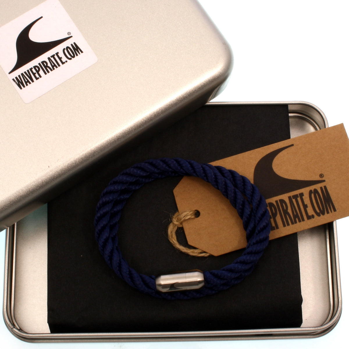 Herren-Segeltau-Armband-hawaii-blau-Edelstahlverschluss-geschenkverpackung-wavepirate-shop-k