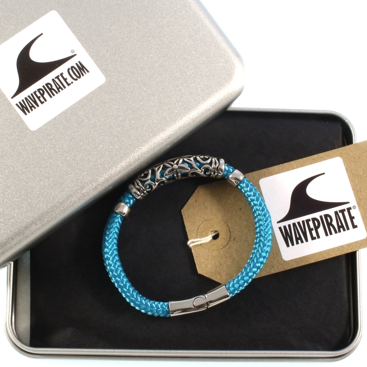 Herren-Segeltau-Armband-xo-blau-geflochten-Edelstahlverschluss-geschenkverpackung-wavepirate-shop-st
