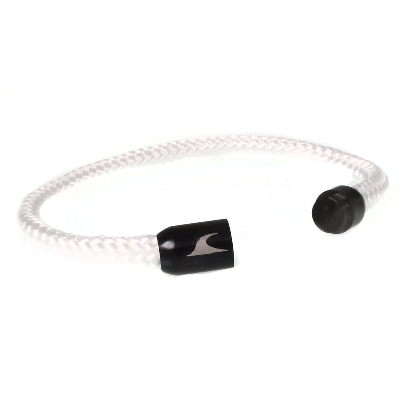 Herren-segeltau-armband-damen-sylt-weiss-schwarz-geflochten-Edelstahlverschluss-offen-wavepirate-shop-st