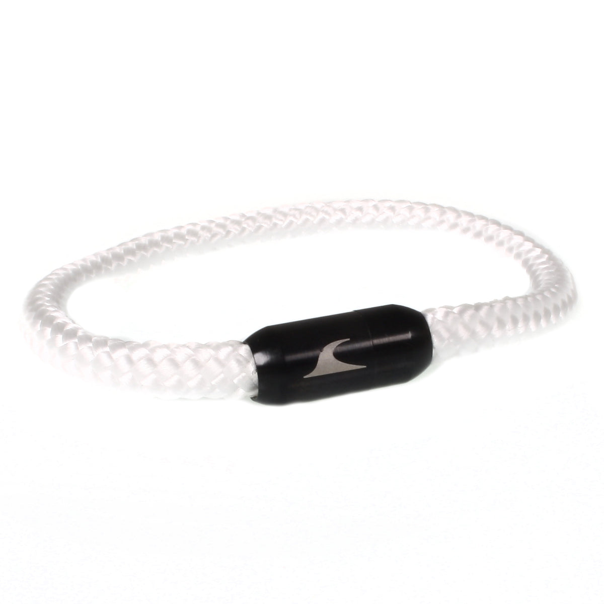 Herren-segeltau-armband-damen-sylt-weiss-schwarz-geflochten-Edelstahlverschluss-vorn-wavepirate-shop-st