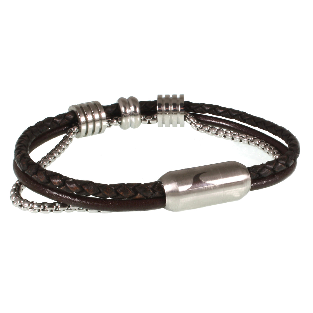 Leder-Armband-Edelstahlkette-Herren-Lex-Braun-geflochten-Edelstahlverschluss-hinten-wavepirate-shop-r