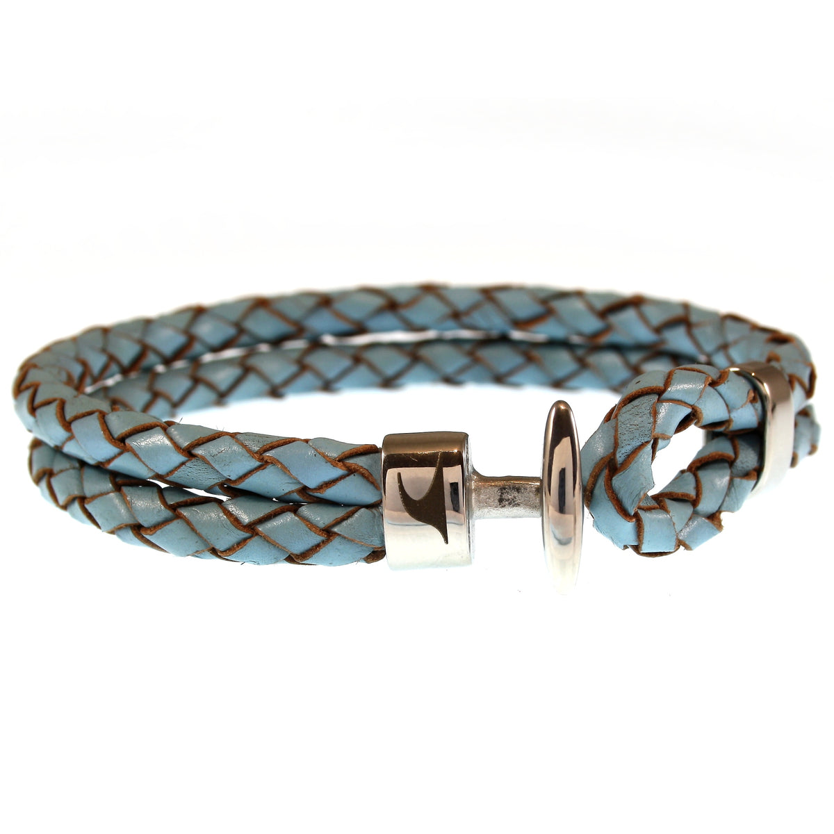 Leder-Armband-Herren-Aruba-heaven-geflochten-Edelstahlverschluss-offen-wavepirate-shop-f