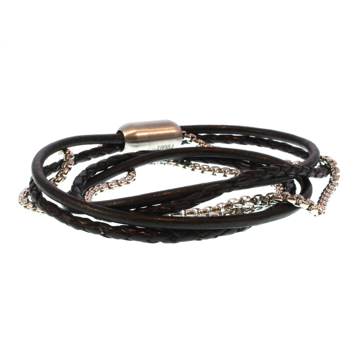 Leder-Armband-Herren-Mixed-schwarz-rund-Edelstahlverschluss-hinten-wavepirate-shop-lrs