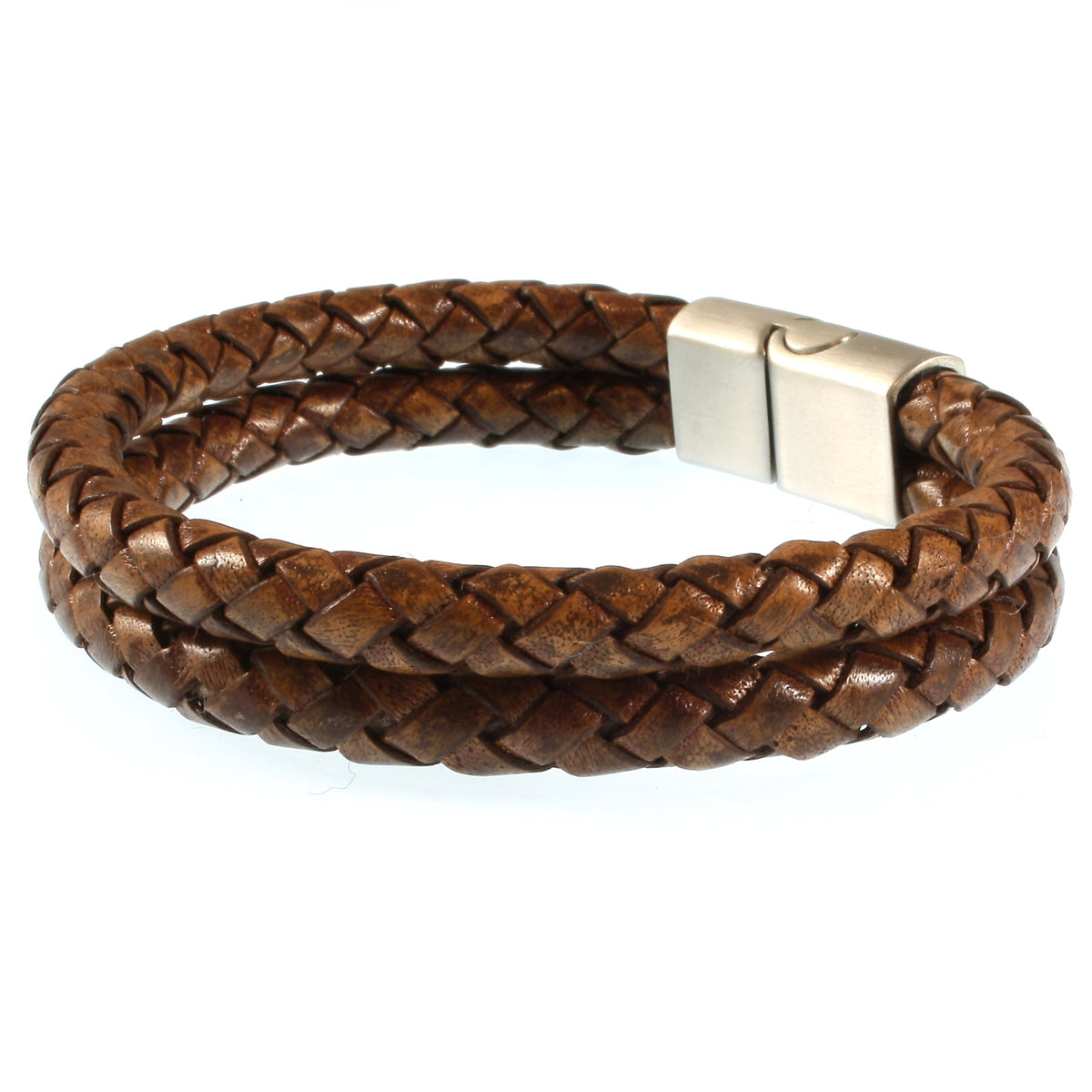 Leder-Armband-Herren-Tarifa-cognac-geflochten-Edelstahlverschluss-hinten-wavepirate-shop-f