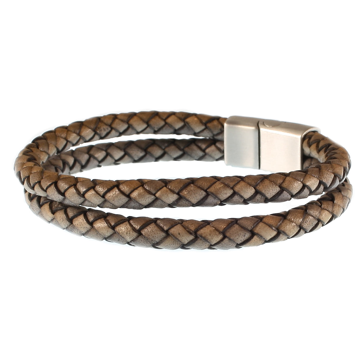 Leder-Armband-Herren-Tarifa-nuss-geflochten-Edelstahlverschluss-hinten-wavepirate-shop-f