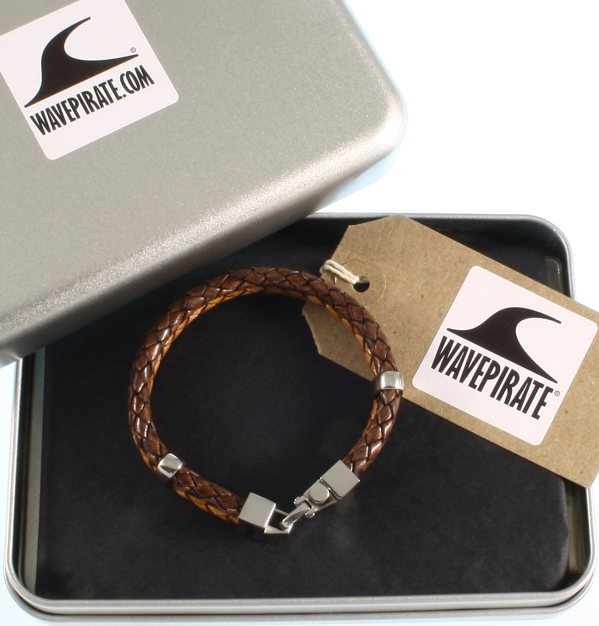 Leder-Armband-Herren-Turn-braun-cognac-geflochten-Edelstahlverschluss-geschenkbox-wavepirate-shop-f