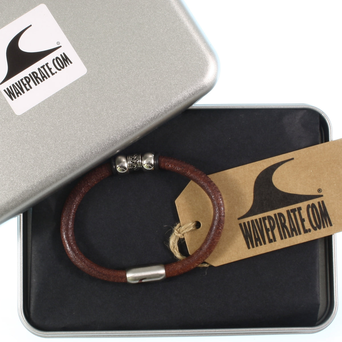 Leder-Armband-Herren-atoll-braun-massiv-Edelstahlverschluss-geschenkverpackung-wavepirate-shop-r