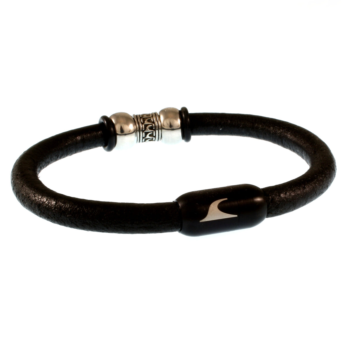 Leder-Armband-Herren-atoll-schwarz-massiv-Edelstahlverschluss-hinten-wavepirate-shop-r